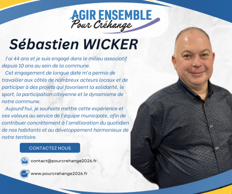 Sébastien WICKER Sébastien WICKER