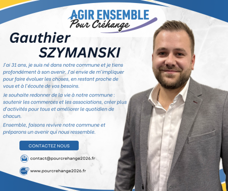 Gauthier SZYMANSKI Gauthier SZYMANSKI