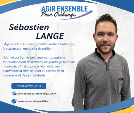Sébastien LANGE Sébastien LANGE