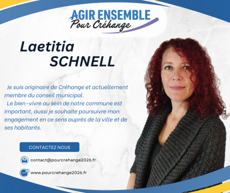 Laetitia SCHNELL Laetitia SCHNELL